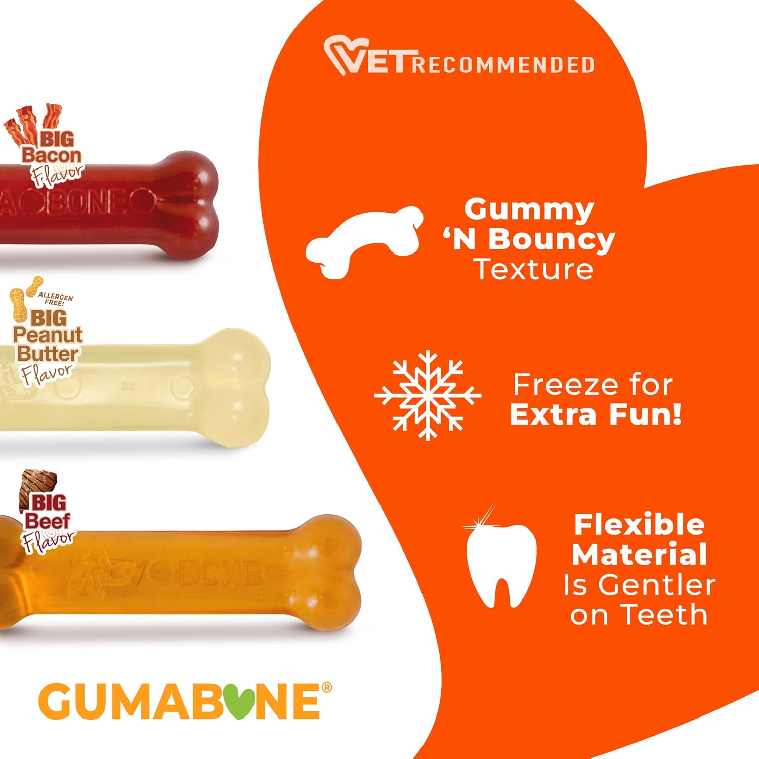 Dog Toys - Mainan Anjing Tulang Kunyah Ukuran X-Small