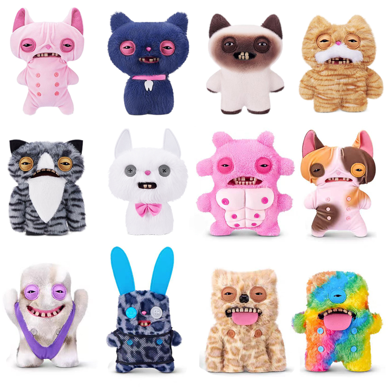Cat Toys - Mainan Boneka Plush Monster Gigi Lucu