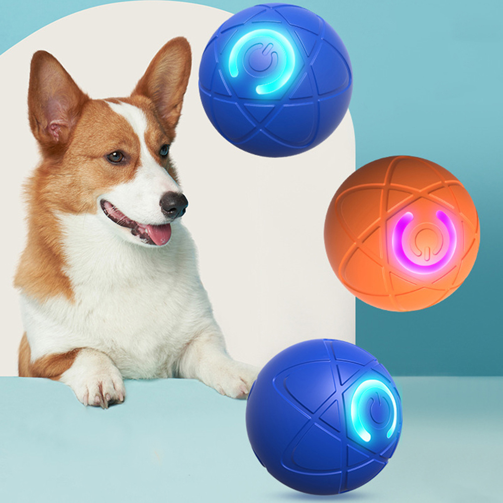 Automatic Moving Dog Ball - Bola Anjing Interaktif Pintar: Mainan Elektrik