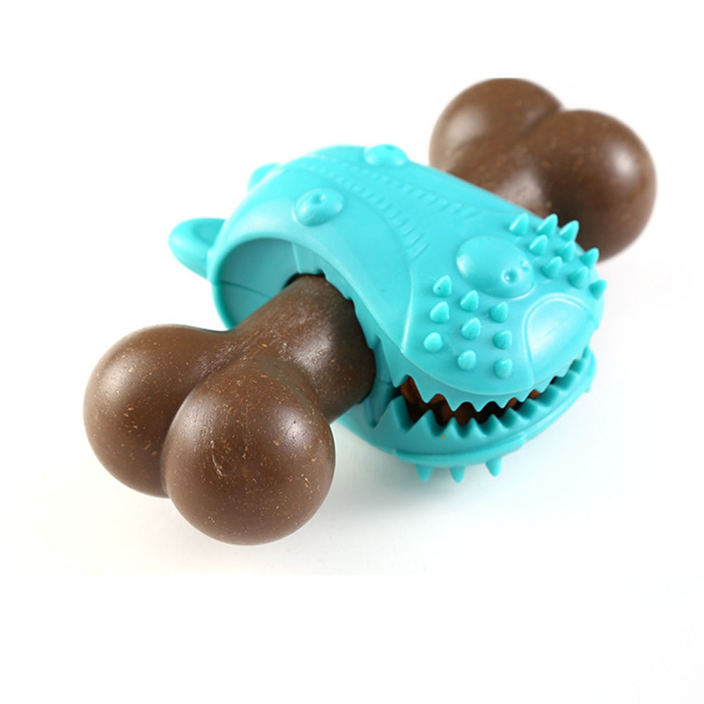 Mainan Gigit Tulang Buatan unt - Teeth Cleaning Dog Chew Bone ulasan dan harga