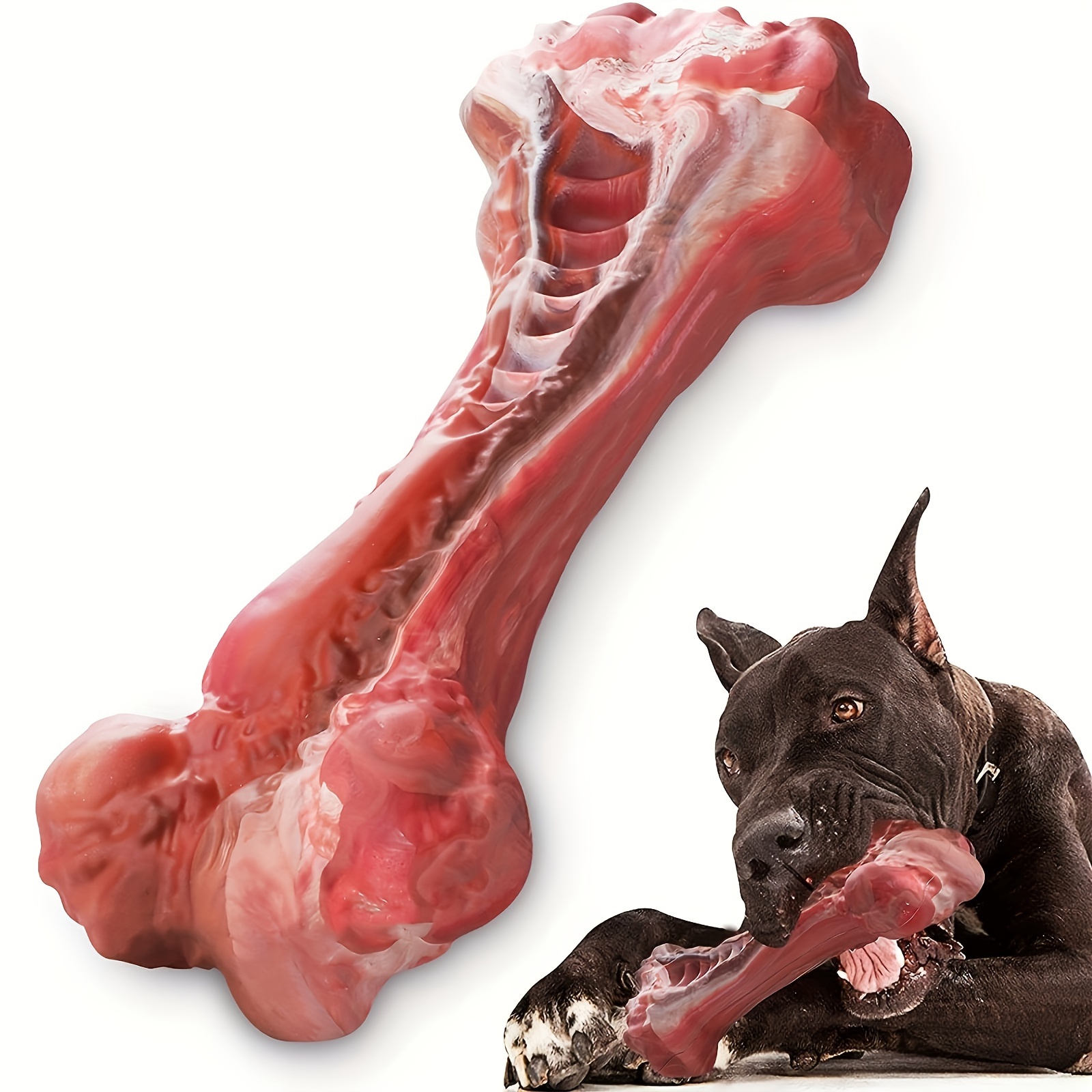 Mainan Gigit Anjing Silikon, K - Indestructible Dog Chew Toy ulasan dan harga