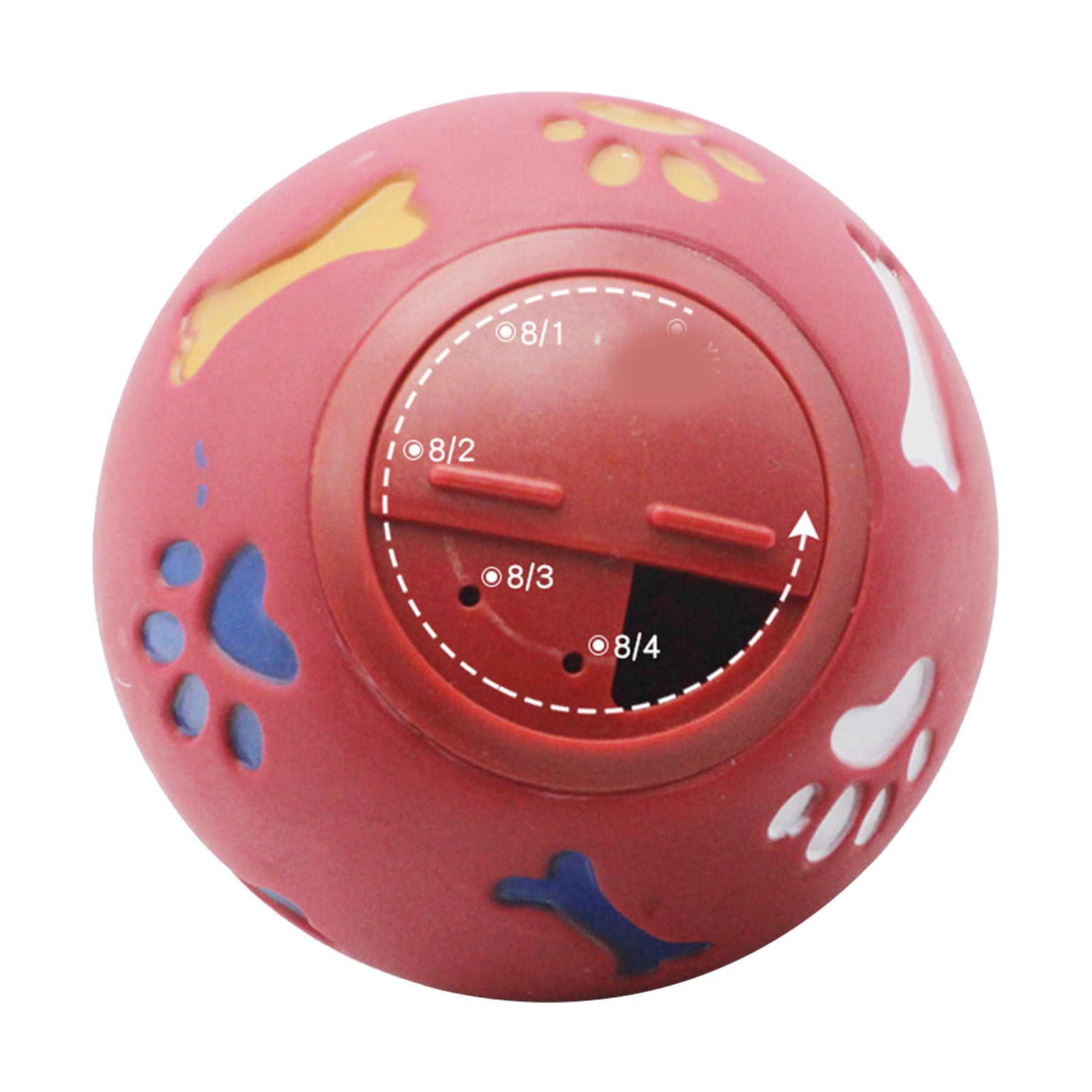 Bola Dispenser Camilan Anjing, - Rubber Treat Dispensing Dog Toy ulasan dan harga