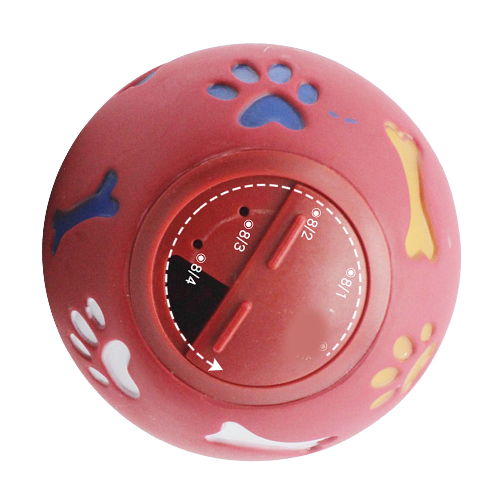 Bola Dispenser Camilan Anjing, - Rubber Treat Dispensing Dog Toy ulasan dan harga