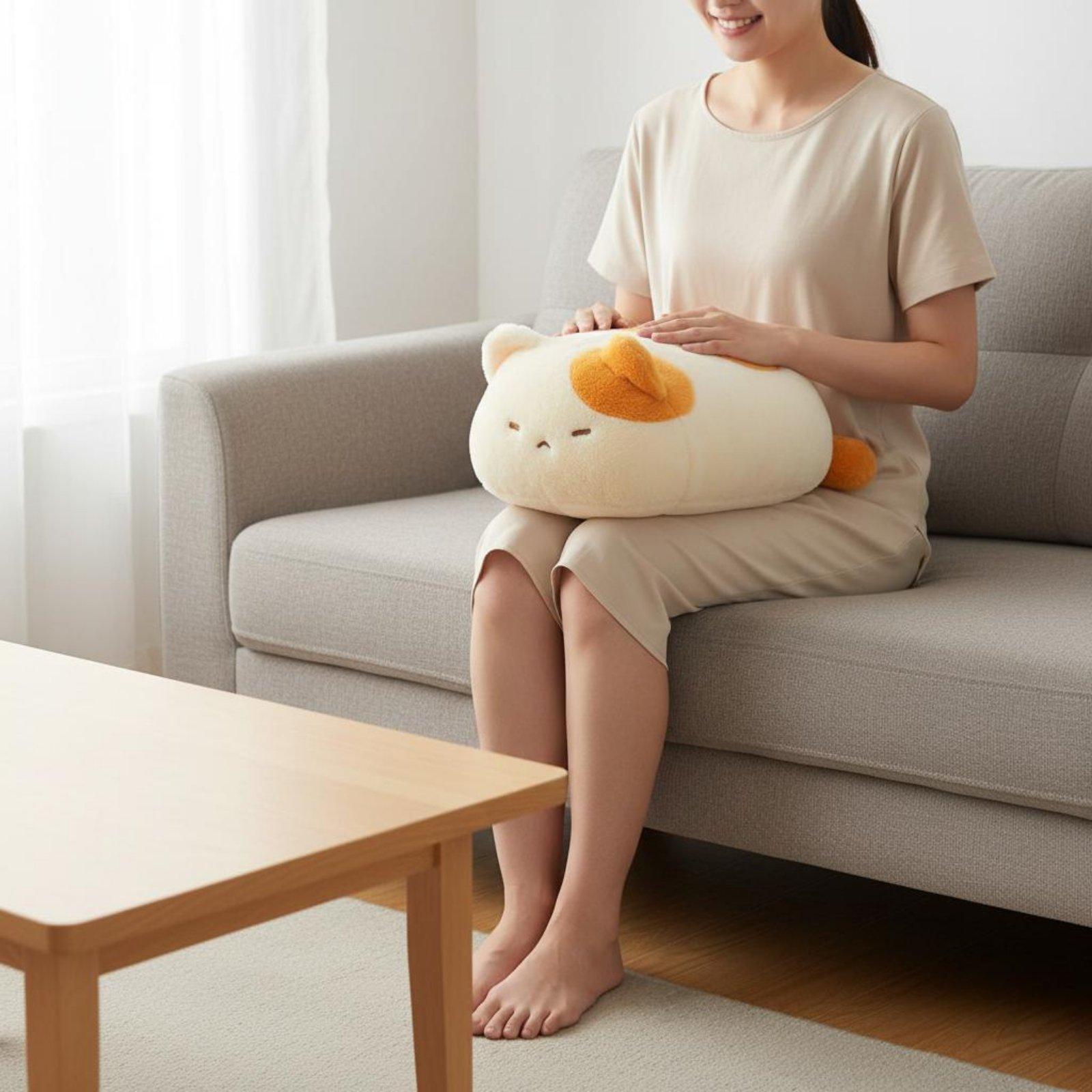 Bantal berbentuk roti dari bah - Cat Toys ulasan dan harga