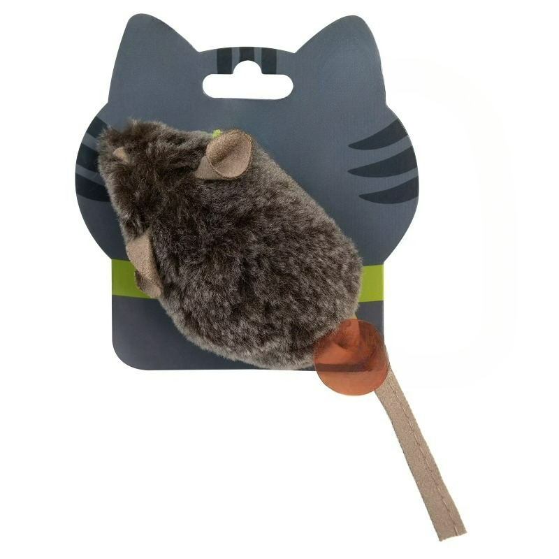 Mainan Kucing Berbentuk Tikus  - Catnip Interactive Plush Mouse ulasan dan harga