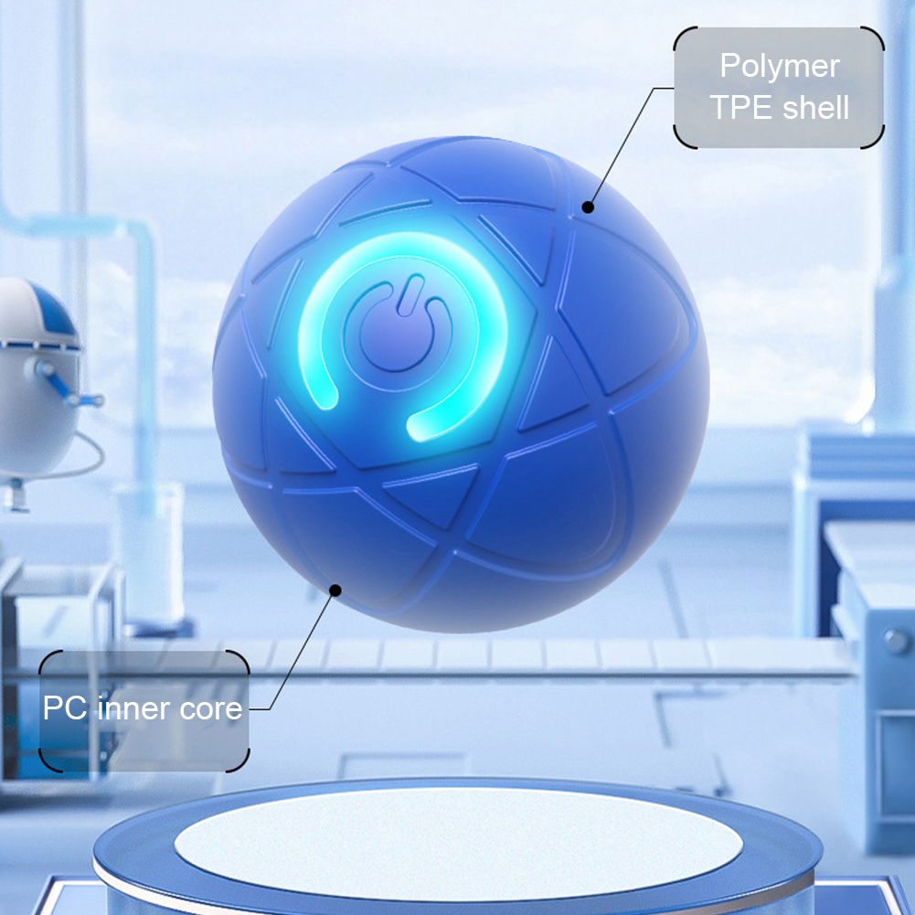 Bola Anjing Interaktif Pintar: - Automatic Moving Dog Ball ulasan dan harga