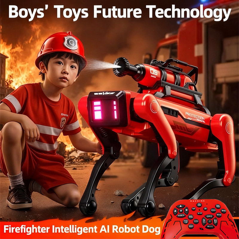 Robot Anjing AI Robot Pemadam  - Dog Toys ulasan dan harga